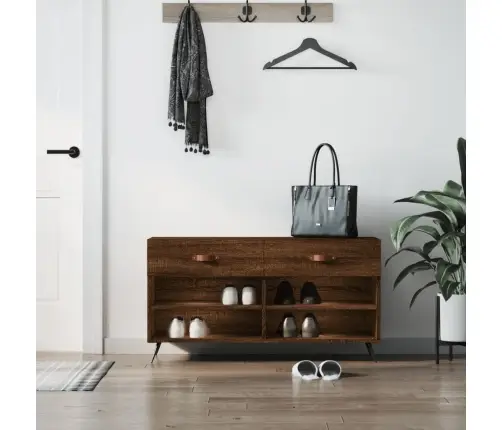 Jalatsipink, Pruun Tamm, 102 X 35 X 55 cm Tehispuit