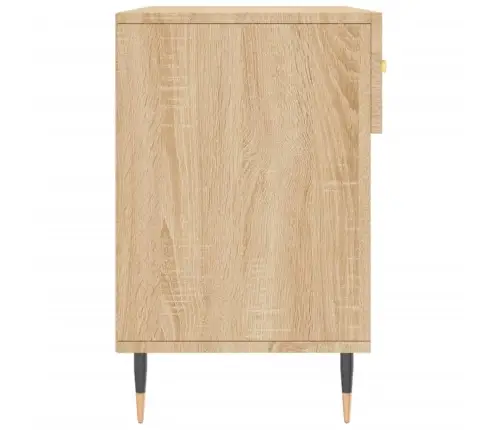 Apavu Skapītis, Ozolkoka Krāsa, 102X35X55 Cm, Inženierijas Koks Vidaxl