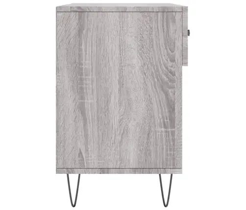 Apavu Skapītis, Pelēks, 102X35X55 Cm, Inženierijas Koks Vidaxl