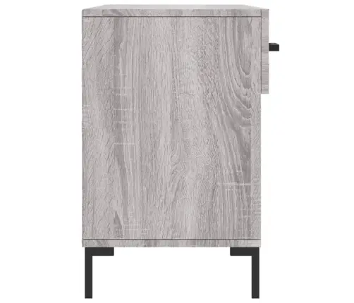 Apavu Skapītis, Pelēks, 102X35X55 Cm, Inženierijas Koks Vidaxl
