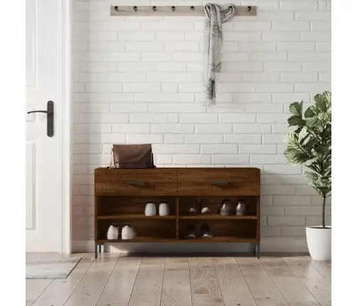 Jalatsipink, Pruun Tamm, 102 X 35 X 55 cm Tehispuit