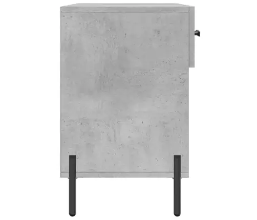 Batų Suoliukas, Betono Pilkas, 102X35X55cm Apdirbta Mediena Batų Suoliukas, Betono Pilkas, 102X35X55cm Apdirbta Mediena