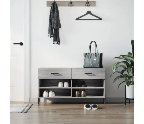 Jalatsipink, Hall Sonoma Tamm, 102 X 35 X 55 cm Tehispuit