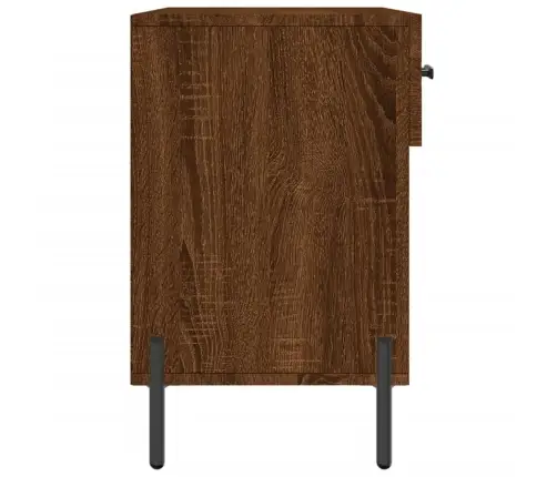 Batų Suoliukas, Rudas Ąžuolo, 102X35X55cm Apdirbta Mediena