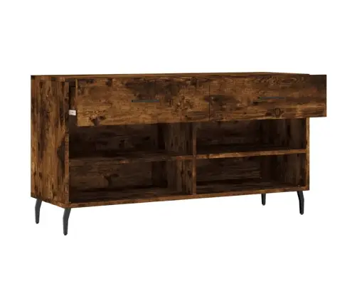 Apavu Skapītis, Koka Krāsa, 102X35X55 Cm, Inženierijas Koks Vidaxl