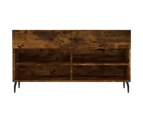 Apavu Skapītis, Koka Krāsa, 102X35X55 Cm, Inženierijas Koks Vidaxl