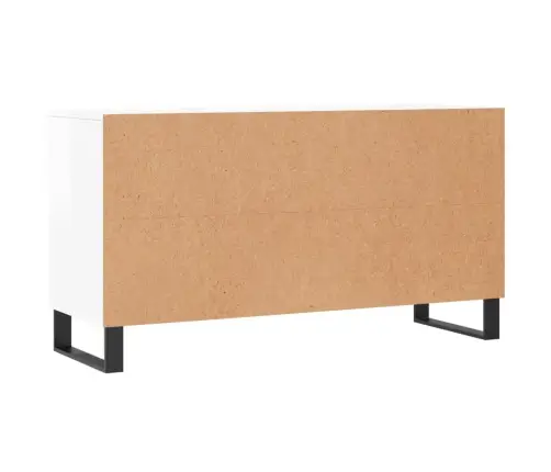 Jalatsipink, Kõrgläikega Valge, 102 X 35 X 55 cm Tehispuit