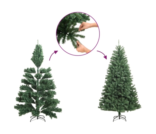 Mākslīgā Ziemassvētku Egle Ar Sniegu, 240 Cm Vidaxl