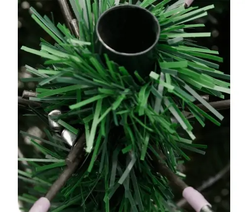 Mākslīgā Ziemassvētku Egle Ar Statīvu, Zaļa, 120 Cm Vidaxl