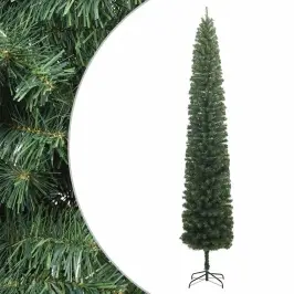 Siaura Kalėdų Eglutė Su Stovu, 270cm Pvc