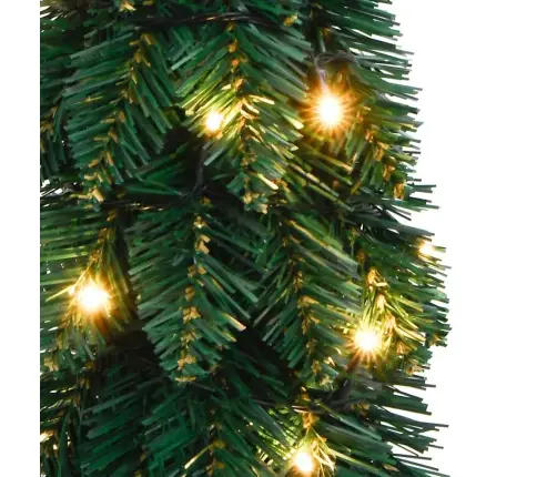 Izgaismota Mākslīgā Ziemassvētku Egle Ar 45 Led, 90 Cm Vidaxl Izgaismota Mākslīgā Ziemassvētku Egle Ar 45 Led, 90 Cm Vidaxl