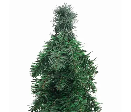 Izgaismota Mākslīgā Ziemassvētku Egle Ar 130 Led, 210 Cm Vidaxl