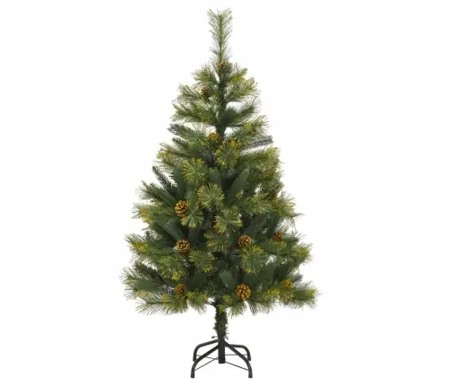 Mākslīgā Ziemassvētku Egle Ar Čiekuriem, 120 Cm Vidaxl Mākslīgā Ziemassvētku Egle Ar Čiekuriem, 120 Cm Vidaxl