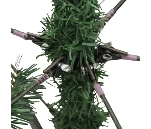 Mākslīgā Ziemassvētku Egle Ar Čiekuriem, 150 Cm Vidaxl
