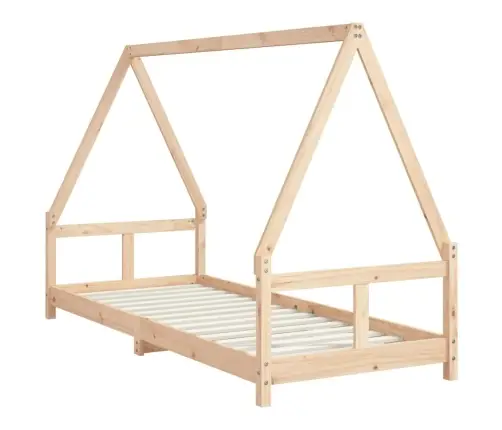 Vaikiškos Lovos Rėmas, 80X200cm Pušies Medienos Masyvas