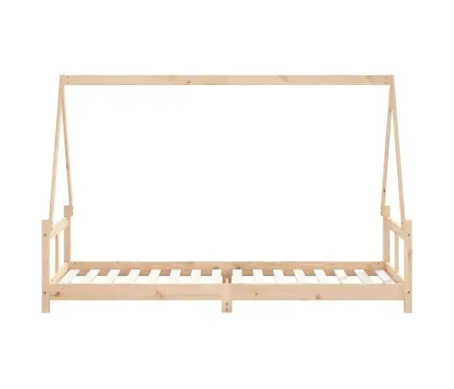 Vaikiškos Lovos Rėmas, 80X200cm Pušies Medienos Masyvas