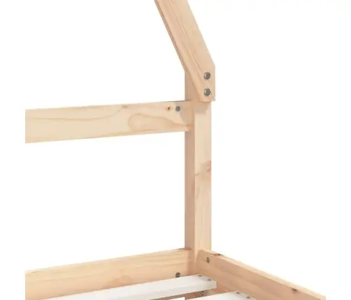 Bērnu Gultas Rāmis Ar Atvilktnēm, 80X200 Cm, Priedes Masīvkoks Vidaxl