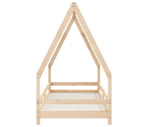 Bērnu Gultas Rāmis, 80X200 Cm, Priedes Masīvkoks  Vidaxl