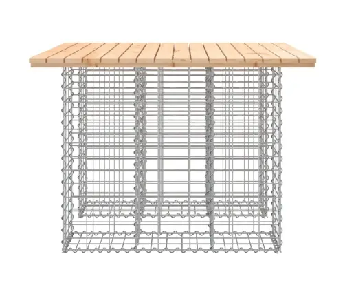 Aialaud Gabioonist, 100 X 102 X 72 cm Täispuidust, Mänd Aialaud Gabioonist, 100 X 102 X 72 cm Täispuidust, Mänd