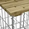 Dārza Sols, Gabiona Dizains, 184X71X65,5 Cm, Priedes Koks Vidaxl Dārza Sols, Gabiona Dizains, 184X71X65,5 Cm, Priedes Koks Vidaxl