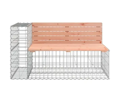 Gabioonpink, 347 X 71 X 65,5 cm Ebatsuuga Puit