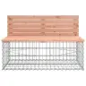 Gabioonpink, 347 X 71 X 65,5 cm Ebatsuuga Puit