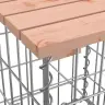 Gabioonpink, 347 X 71 X 65,5 cm Ebatsuuga Puit