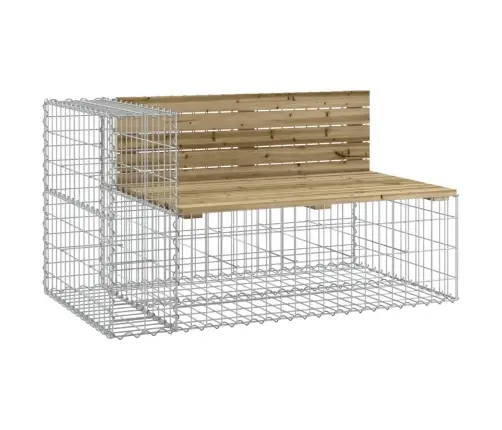 Gabioonpink, 347 X 71 X 65,5 cm Immutatud Männipuit