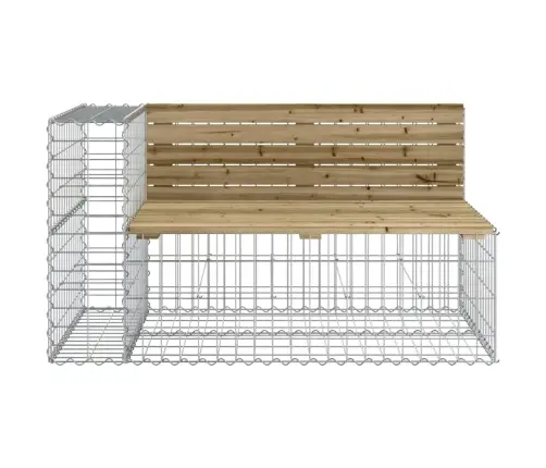 Gabioonpink, 347 X 71 X 65,5 cm Immutatud Männipuit