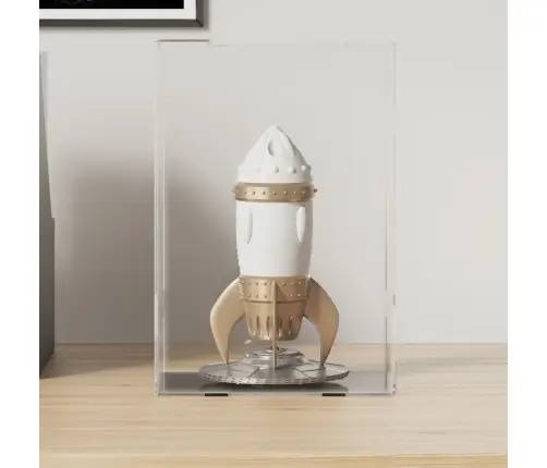 Vitrīnas Kaste, Caurspīdīga, 17X12X25 Cm, Akrils Vidaxl