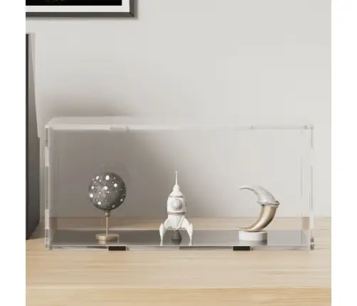 Vitrīnas Kaste, Caurspīdīga, 30X15X14 Cm, Akrils Vidaxl