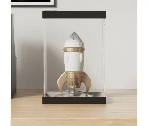 Vitrīnas Kaste, Caurspīdīga, 17X12X25 Cm, Akrils Vidaxl