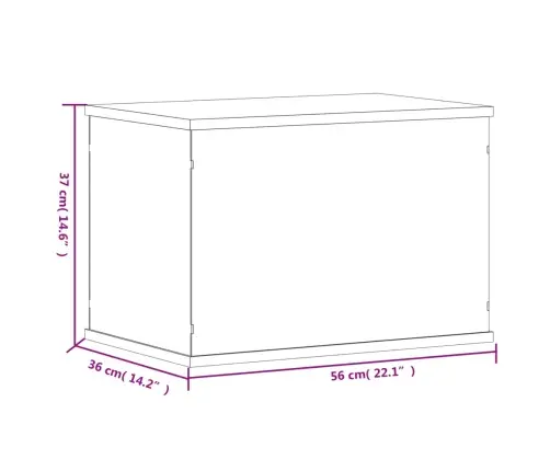 Vitrina, Permatoma, 56X36X37 cm Akrilas