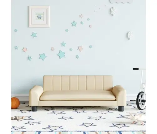 Lastediivan, Kreemjas, 90 X 53 X 30 cm Kangas