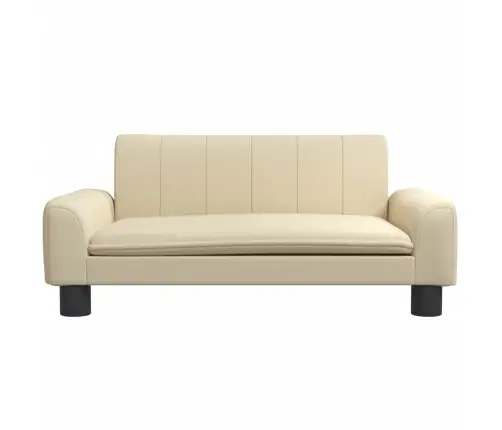 Bērnu Dīvāns, Krēmkrāsas, 70X45X30 Cm, Audums Vidaxl