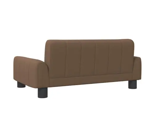 Bērnu Dīvāns, Brūns, 70X45X30 Cm, Audums Vidaxl