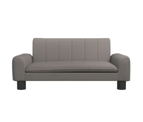 Bērnu Dīvāns, Pelēkbrūns, 70X45X30 Cm, Audums Vidaxl