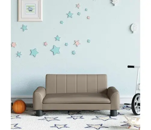 Lastediivan, Cappuccino, 70 X 45 X 30 cm Kunstnahk