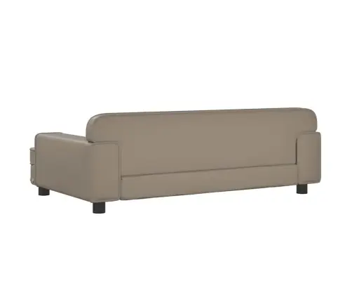 Lastediivan, Cappuccino, 90X53X30 cm Kunstnahk