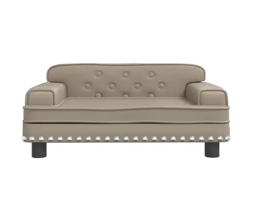 Vaikiška Sofa, Kapučino Spalvos, 70X45X30cm Dirbtinė Oda