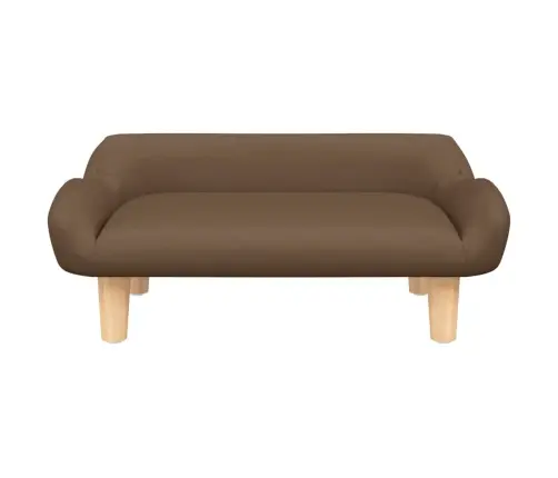 Vaikiška Sofa, Rudos Spalvos, 70X40X24cm Audinys