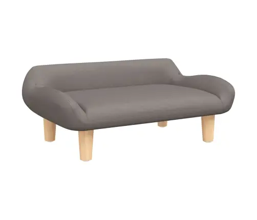 Vaikiška Sofa, Taupe Spalvos, 70X40X24cm Audinys
