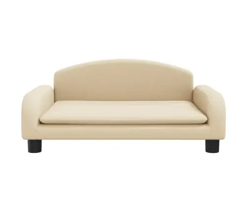 Bērnu Dīvāns, Krēmkrāsas, 70X45X30 Cm, Audums Vidaxl