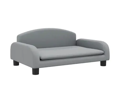 Bērnu Dīvāns, Gaiši Pelēks, 70X45X30 Cm, Audums Vidaxl