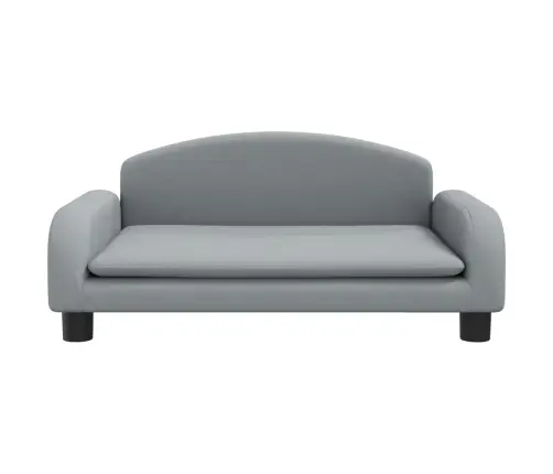 Bērnu Dīvāns, Gaiši Pelēks, 70X45X30 Cm, Audums Vidaxl