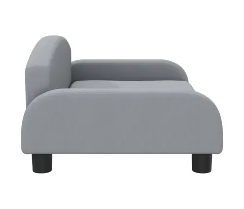Bērnu Dīvāns, Gaiši Pelēks, 70X45X30 Cm, Audums Vidaxl