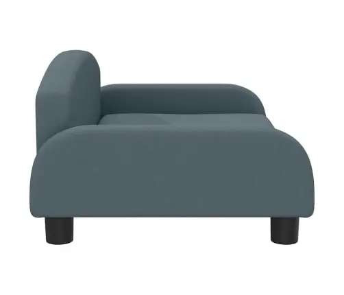 Bērnu Dīvāns, Tumši Pelēks, 70X45X30 Cm, Audums Vidaxl