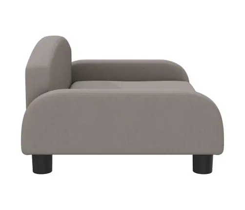 Bērnu Dīvāns, Pelēkbrūns, 70X45X30 Cm, Audums Vidaxl