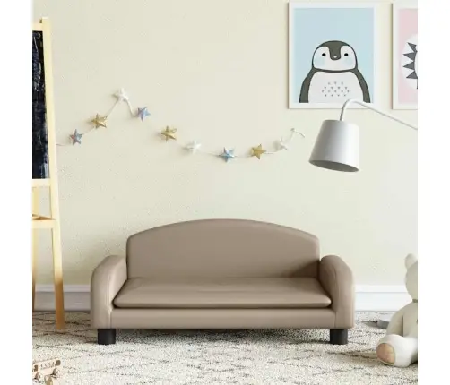 Lastediivan, Cappuccino, 70 X 45 X 30 cm Kunstnahk