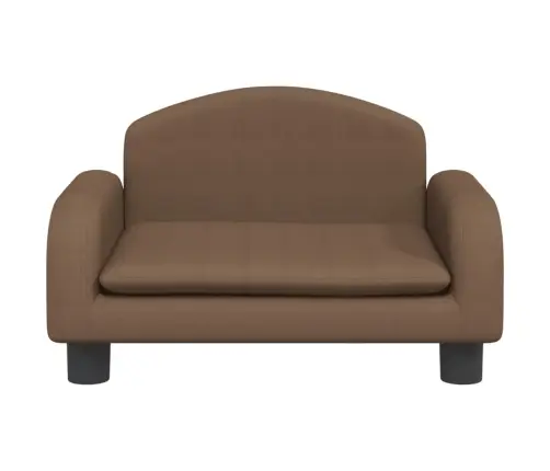 Bērnu Dīvāns, Brūns, 50X40X30 Cm, Audums Vidaxl